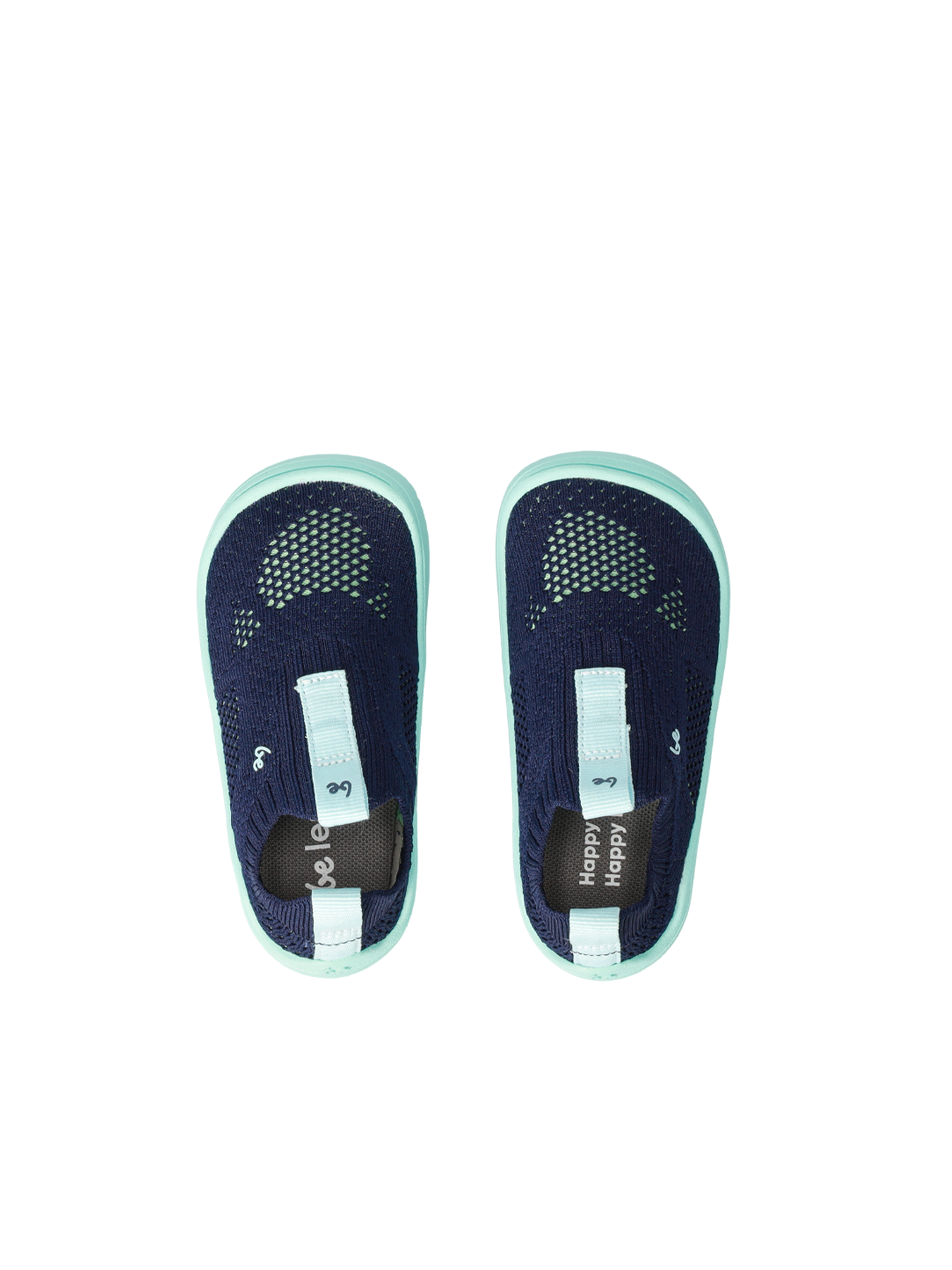 Kids Barefoot Slip-on Shoes Be Lenka Luppo Preschool - Blue & Aqua