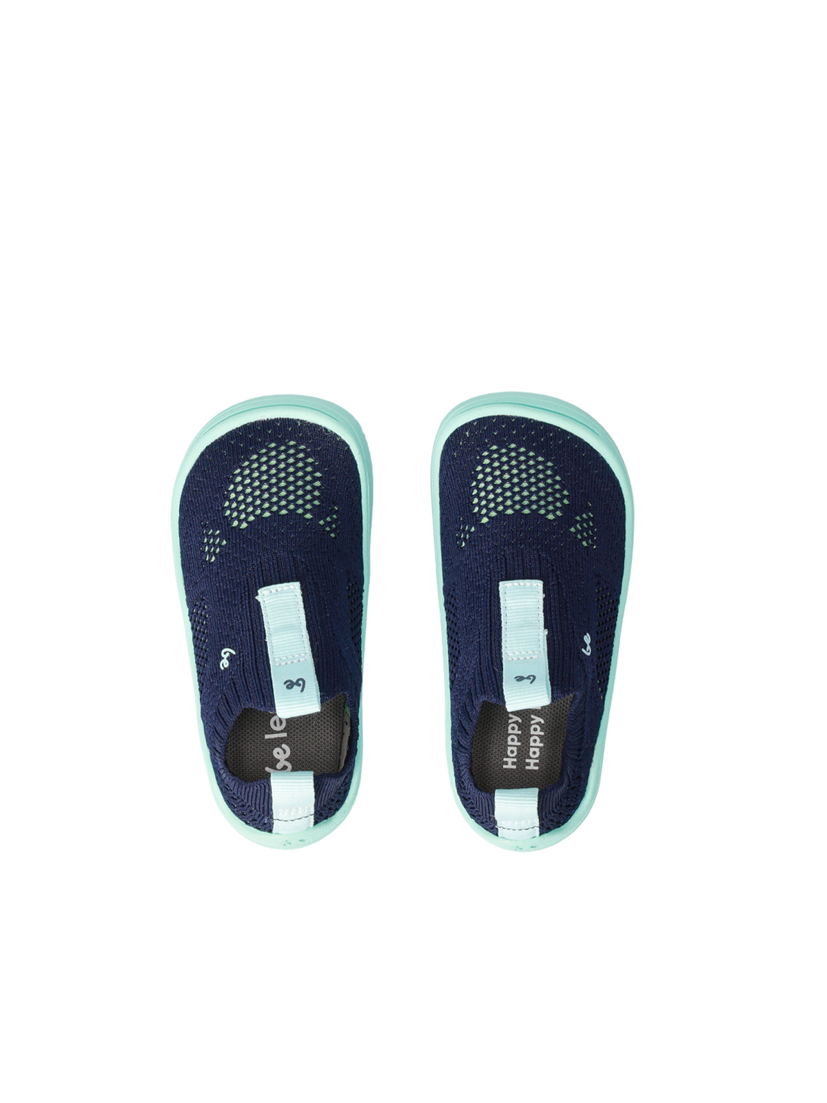 Kids Barefoot Slip-on Shoes Be Lenka Luppo Preschool - Blue & Aqua