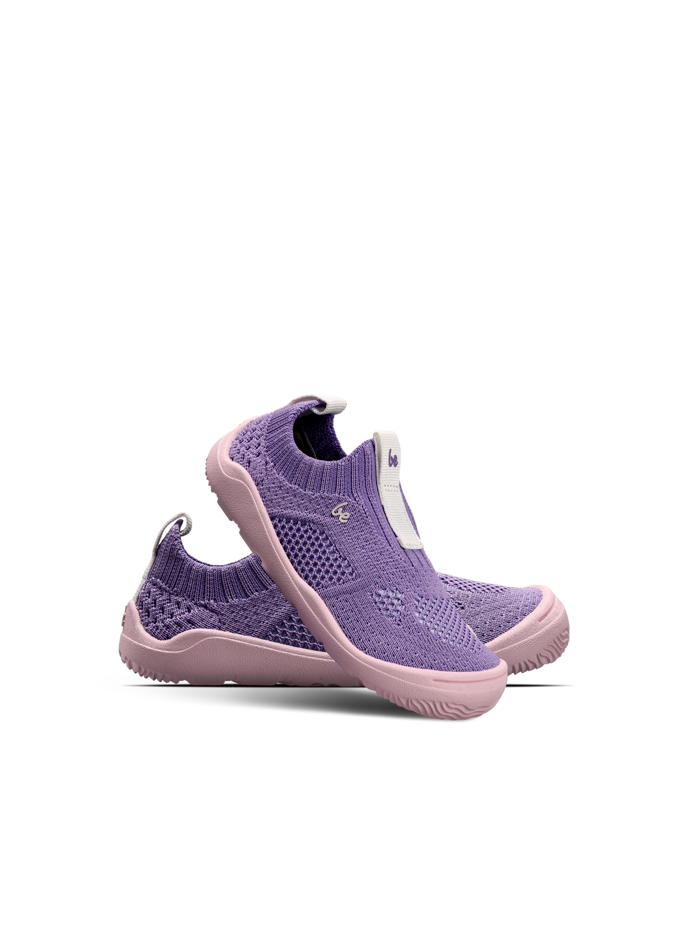 Kids Barefoot Slip-on Shoes Be Lenka Luppo Preschool - Lilac & Pink