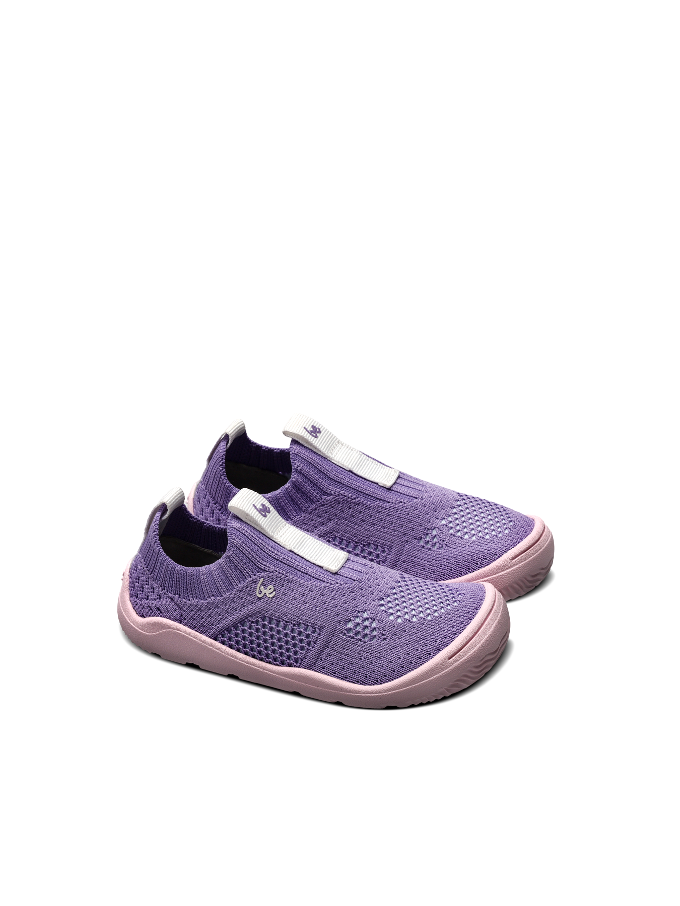 Kids Barefoot Slip-on Shoes Be Lenka Luppo Preschool - Lilac & Pink
