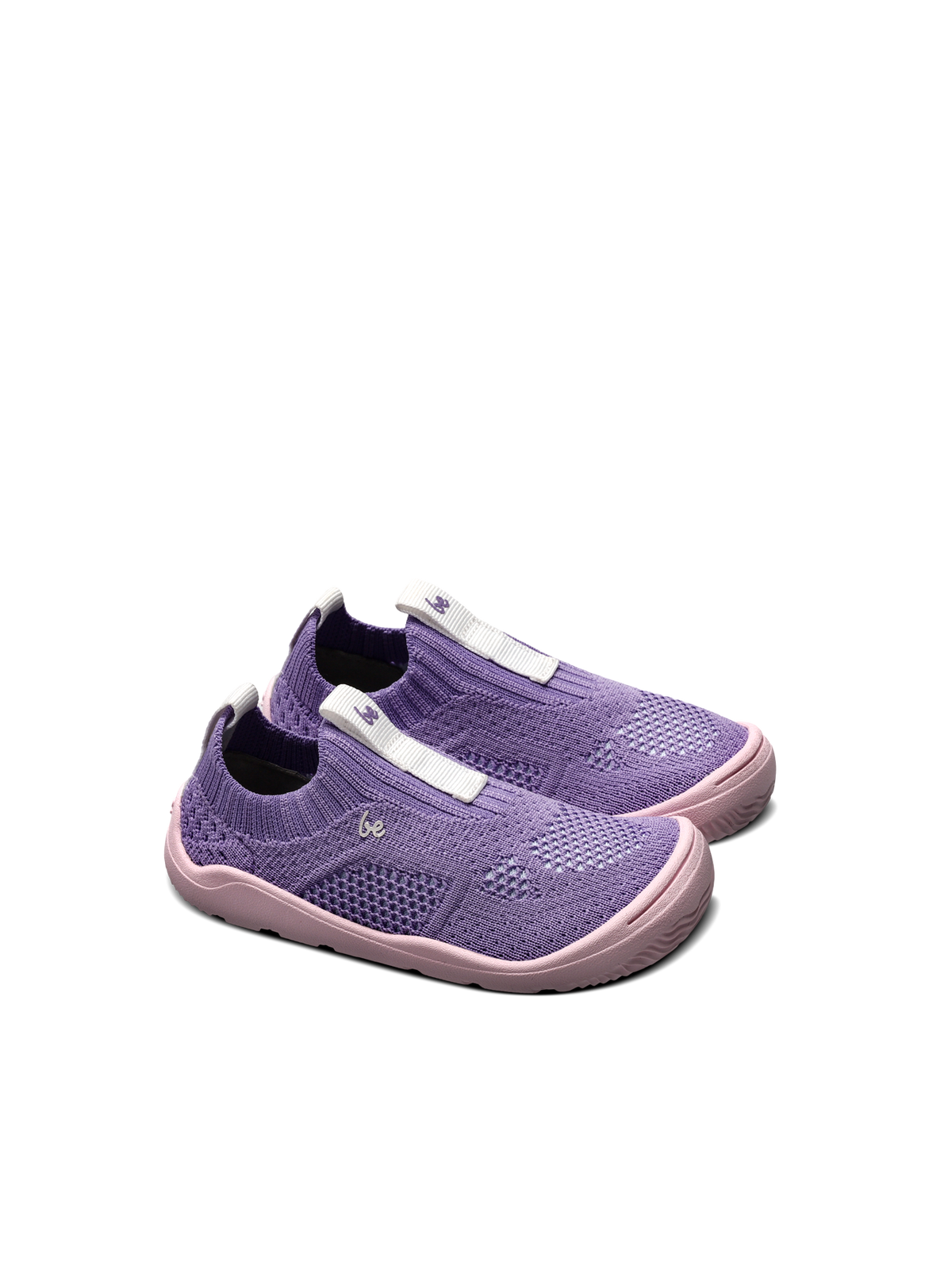 Kids Barefoot Slip-on Shoes Be Lenka Luppo Preschool - Lilac & Pink