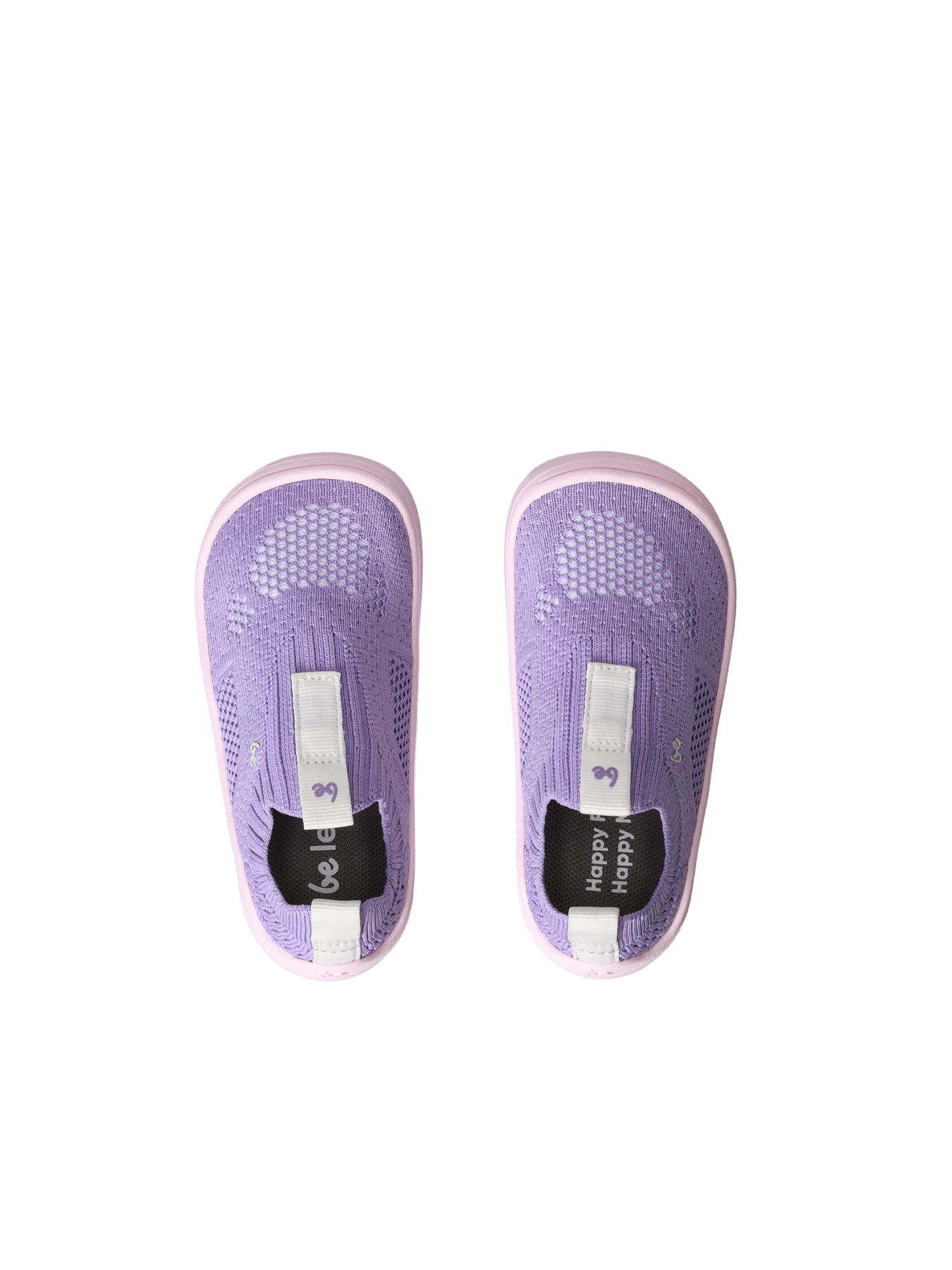 Kids Barefoot Slip-on Shoes Be Lenka Luppo Preschool - Lilac & Pink