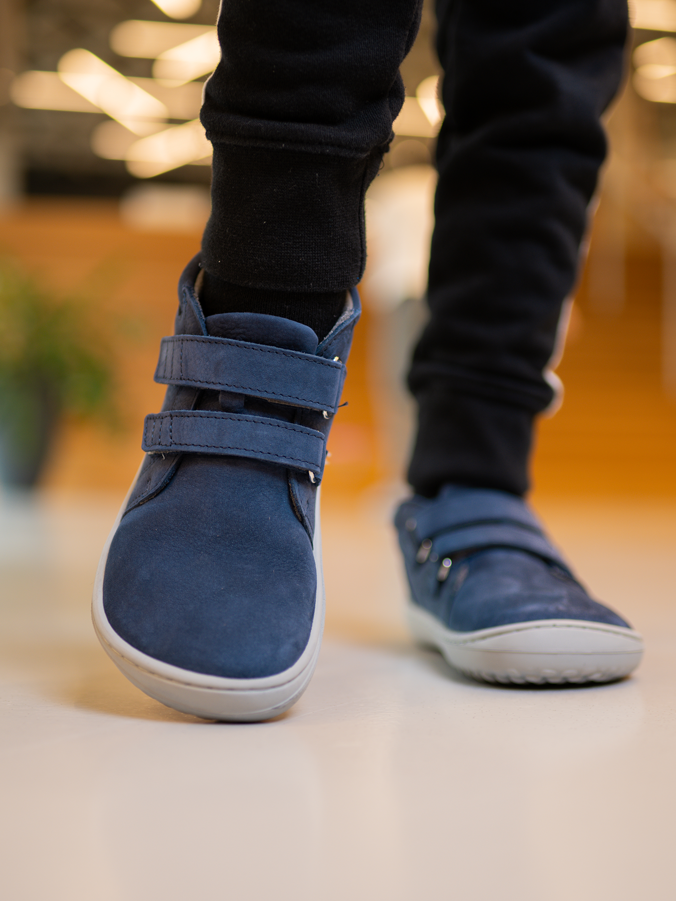 Chaussures de jeu pieds nus pour enfants Be Lenka Play - Bleu foncé