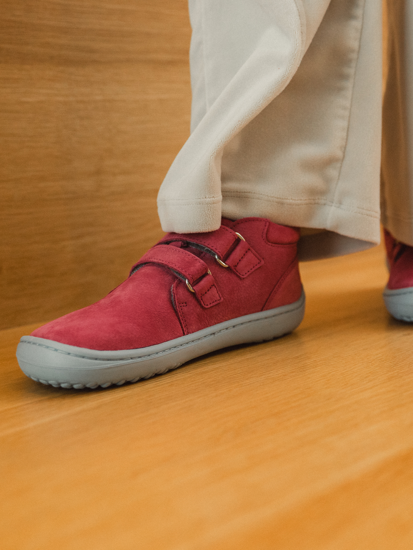 Chaussures de jeu pieds nus pour enfants Be Lenka Play - Rose framboise