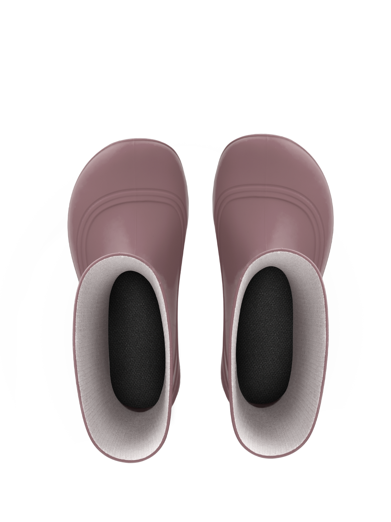 Kids Barefoot Rain Boots Be Lenka Pudds - Misty Pink