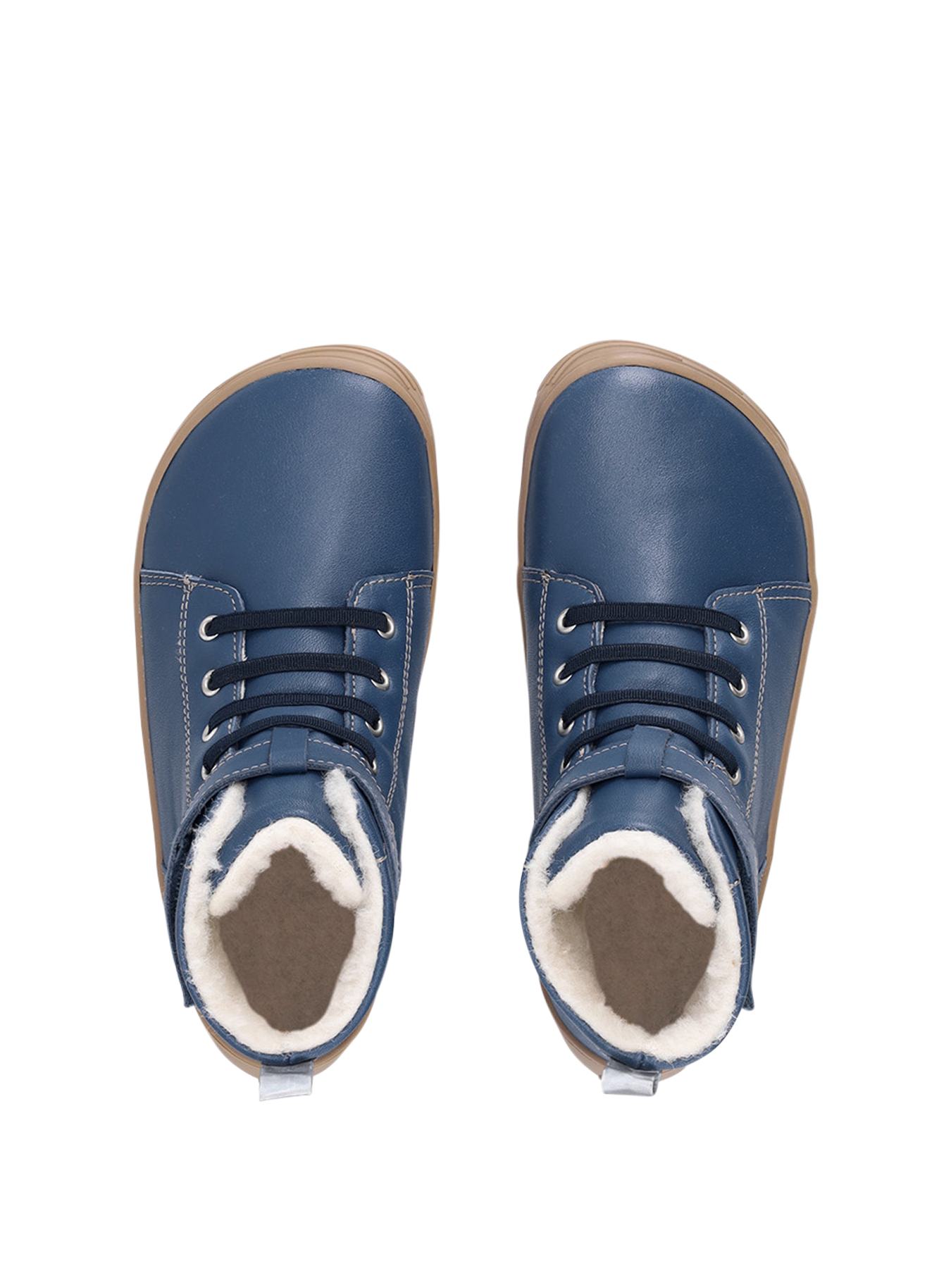 Winter barefoot boots Be Lenka Winter Kids - Ocean Blue
