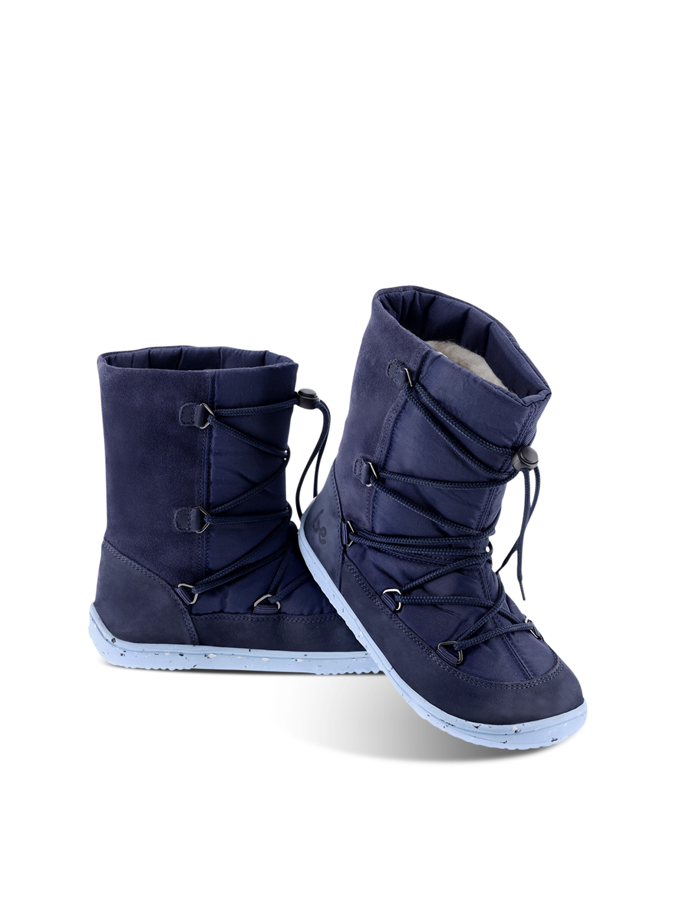 Winter Kids Barefoot Be Lenka Snowfox Kids 2.0 - Black