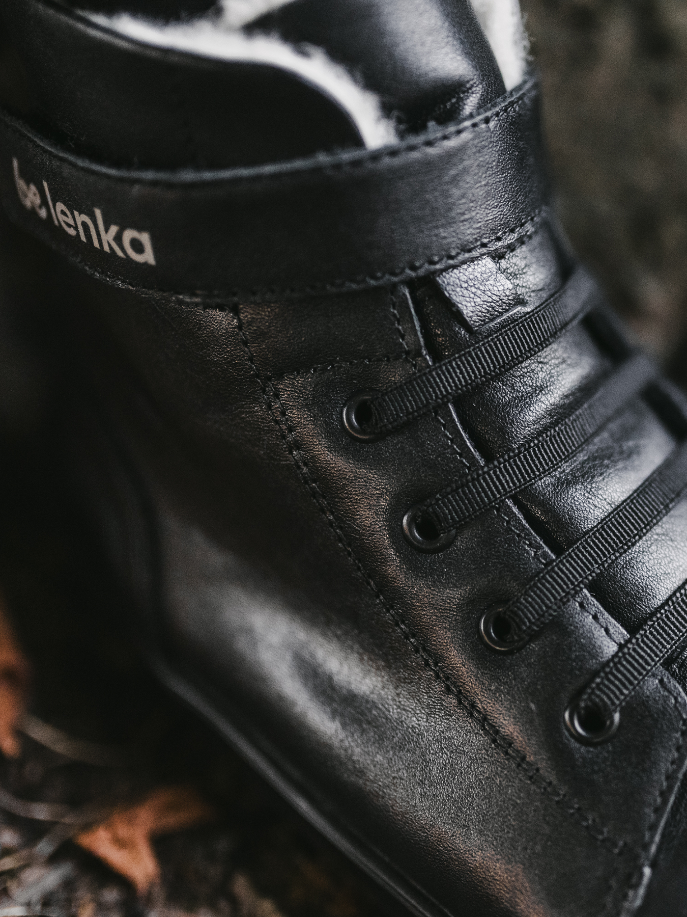 Winter-Barfußstiefel Be Lenka Winter Kids - All Black