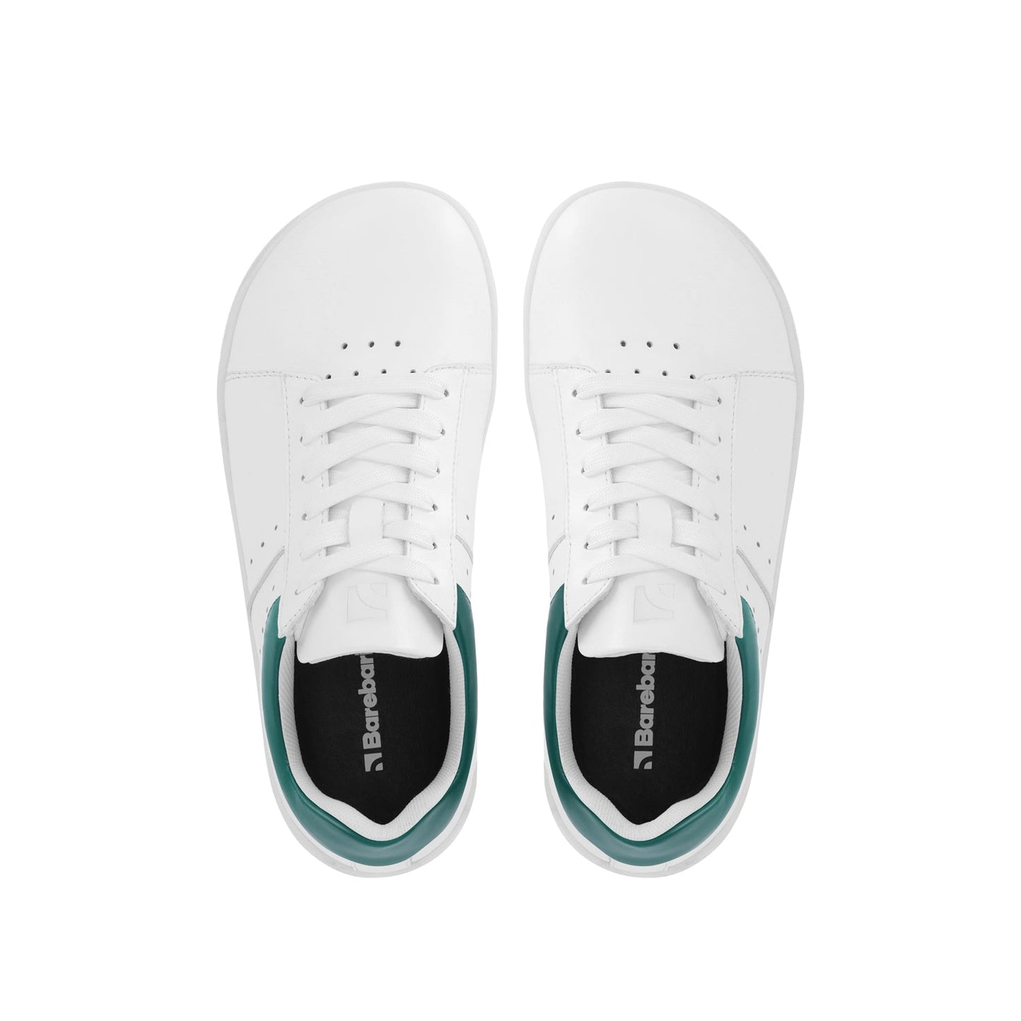 Barefoot Sneakers Barebarics Enigma - White & Dark Green