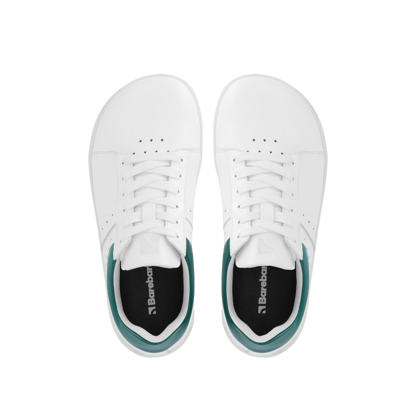 Barefoot Sneakers Barebarics Enigma - White & Dark Green