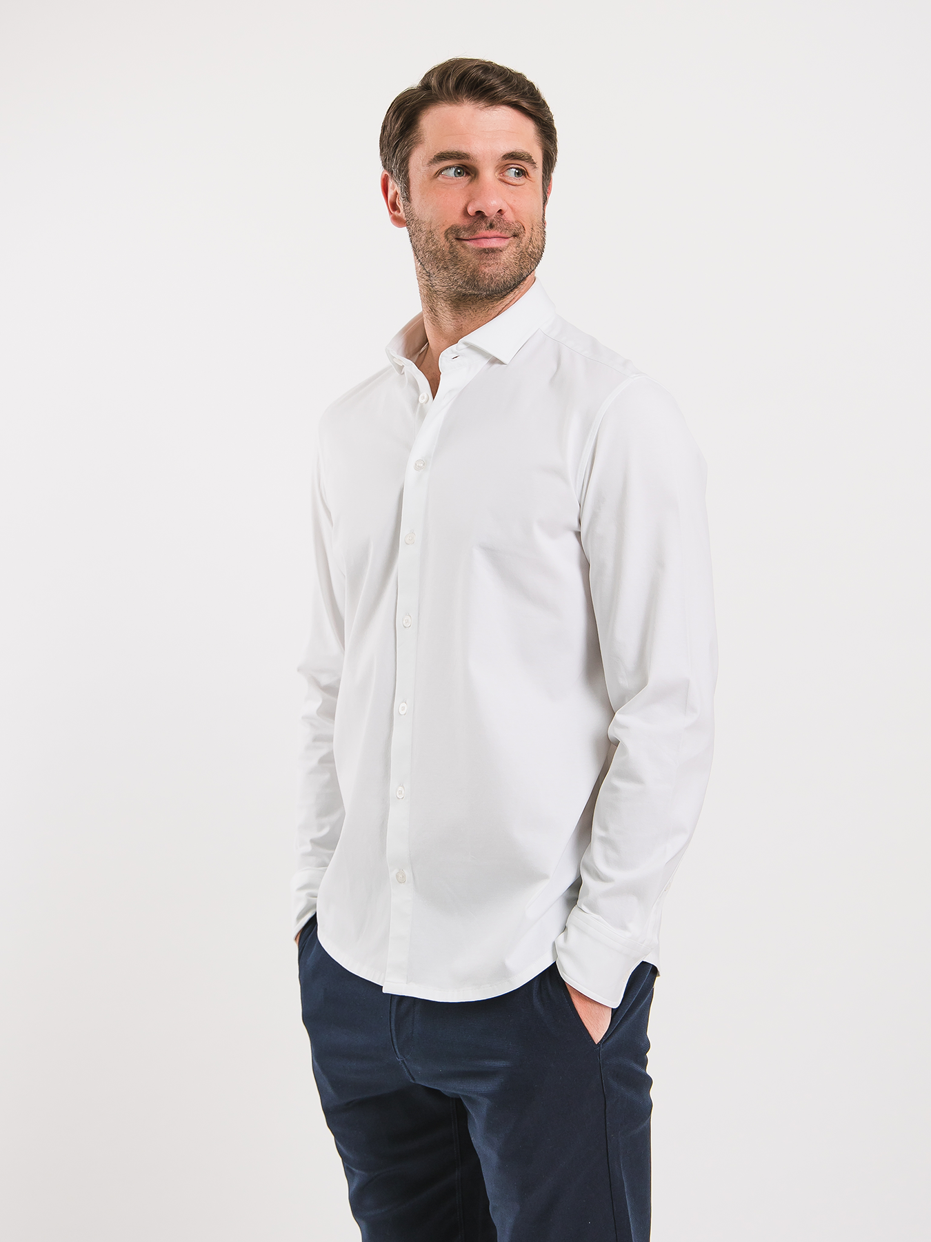 Men’s Shirt Regular Be Lenka Essentials - White