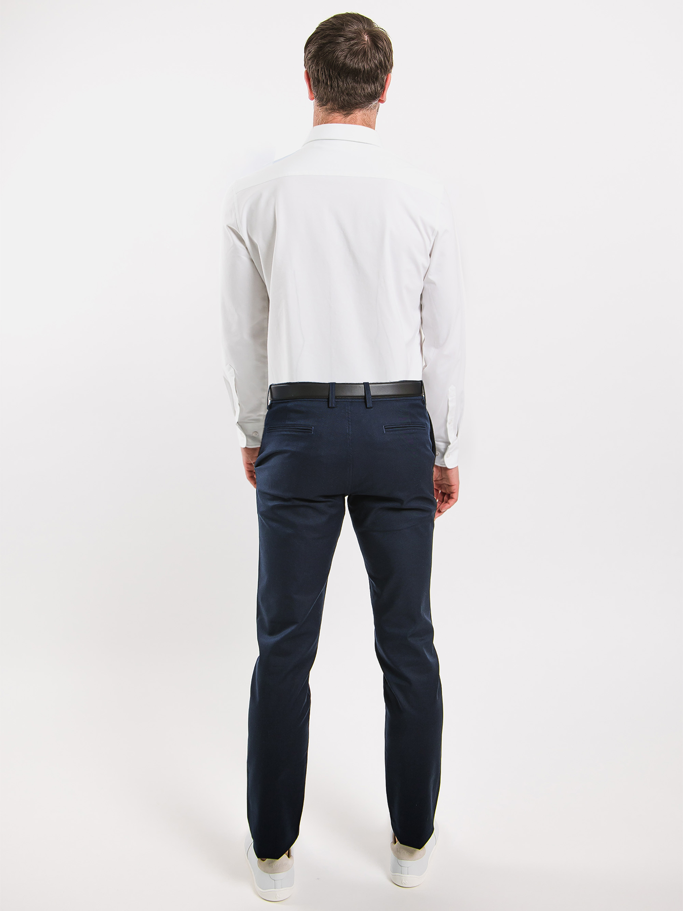 Chemise homme Slim Be Lenka Essentials - Blanc