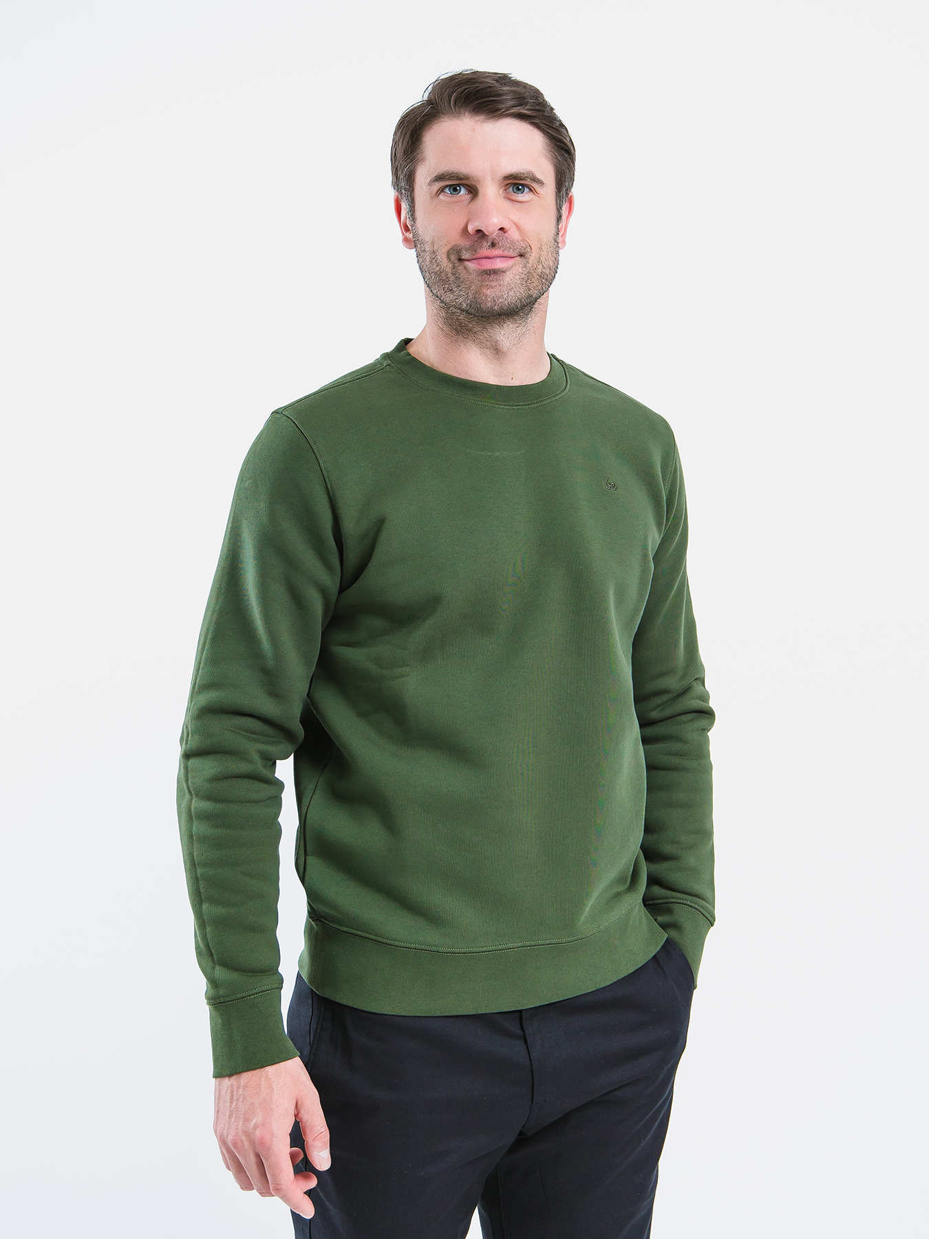 Sweat-shirt pour homme Be Lenka Essentials - Vert foncé