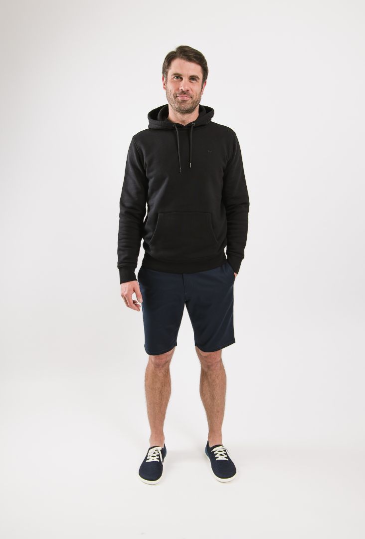 Sweat à capuche pour homme Be Lenka Essentials - Noir