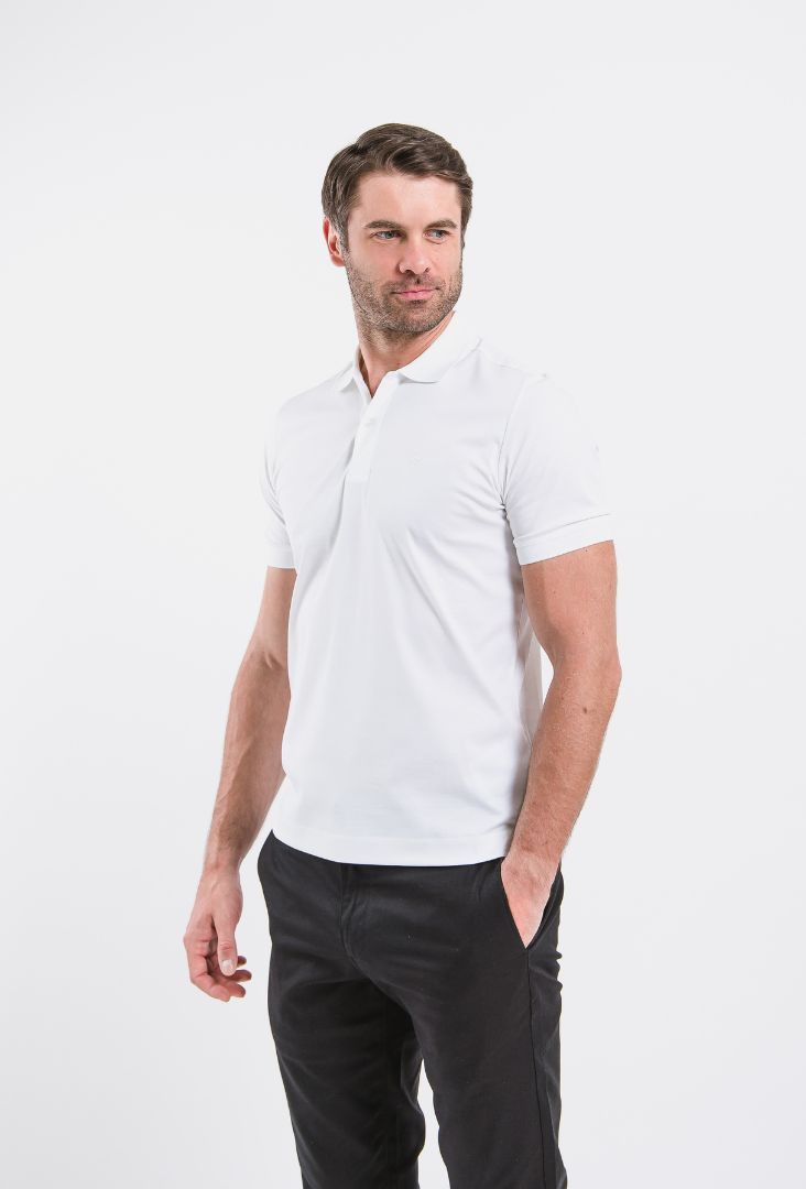 Polo homme Be Lenka Essentials - Blanc