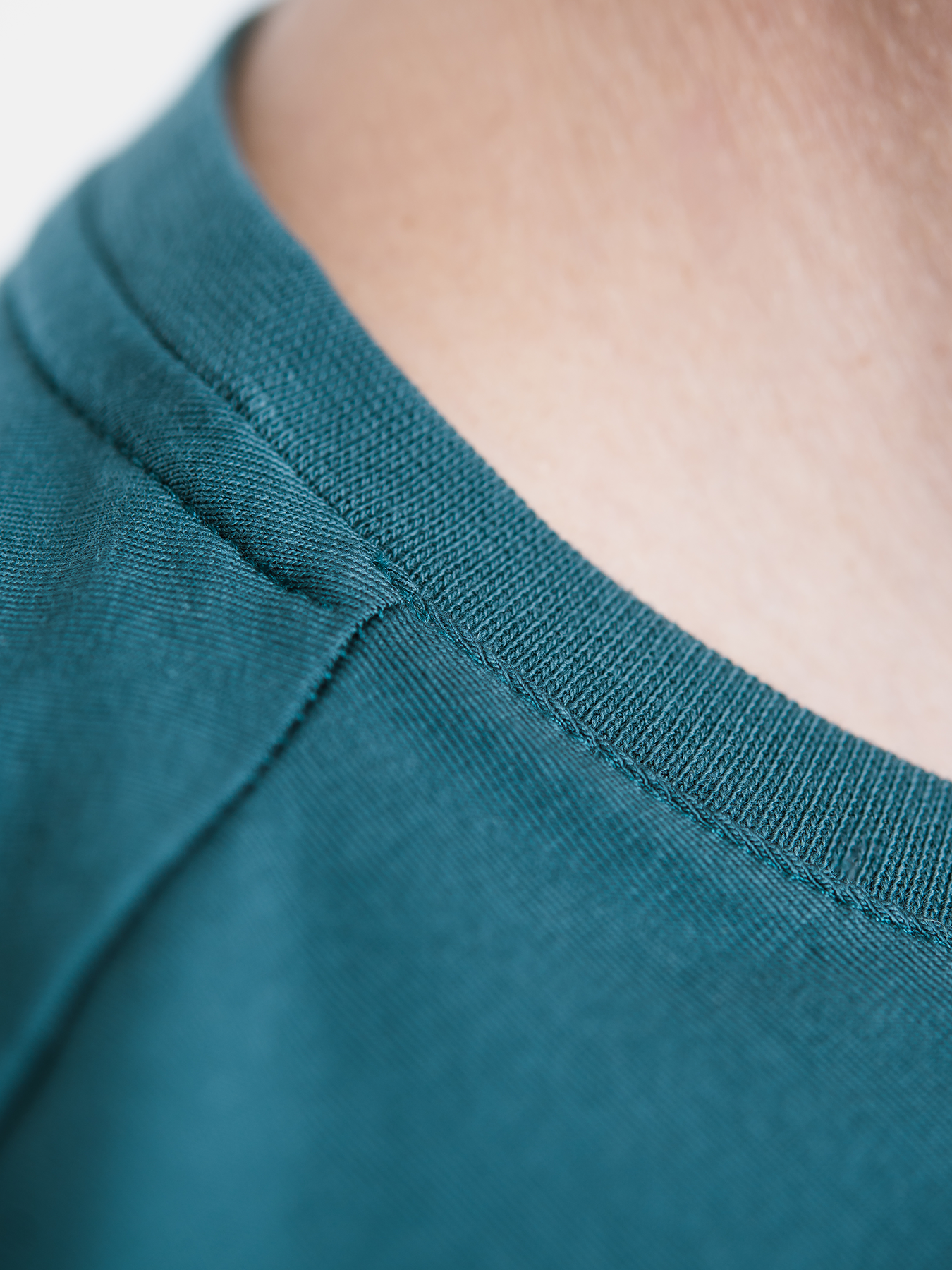 T-shirt col rond homme Be Lenka Essentials - Bleu océan profond