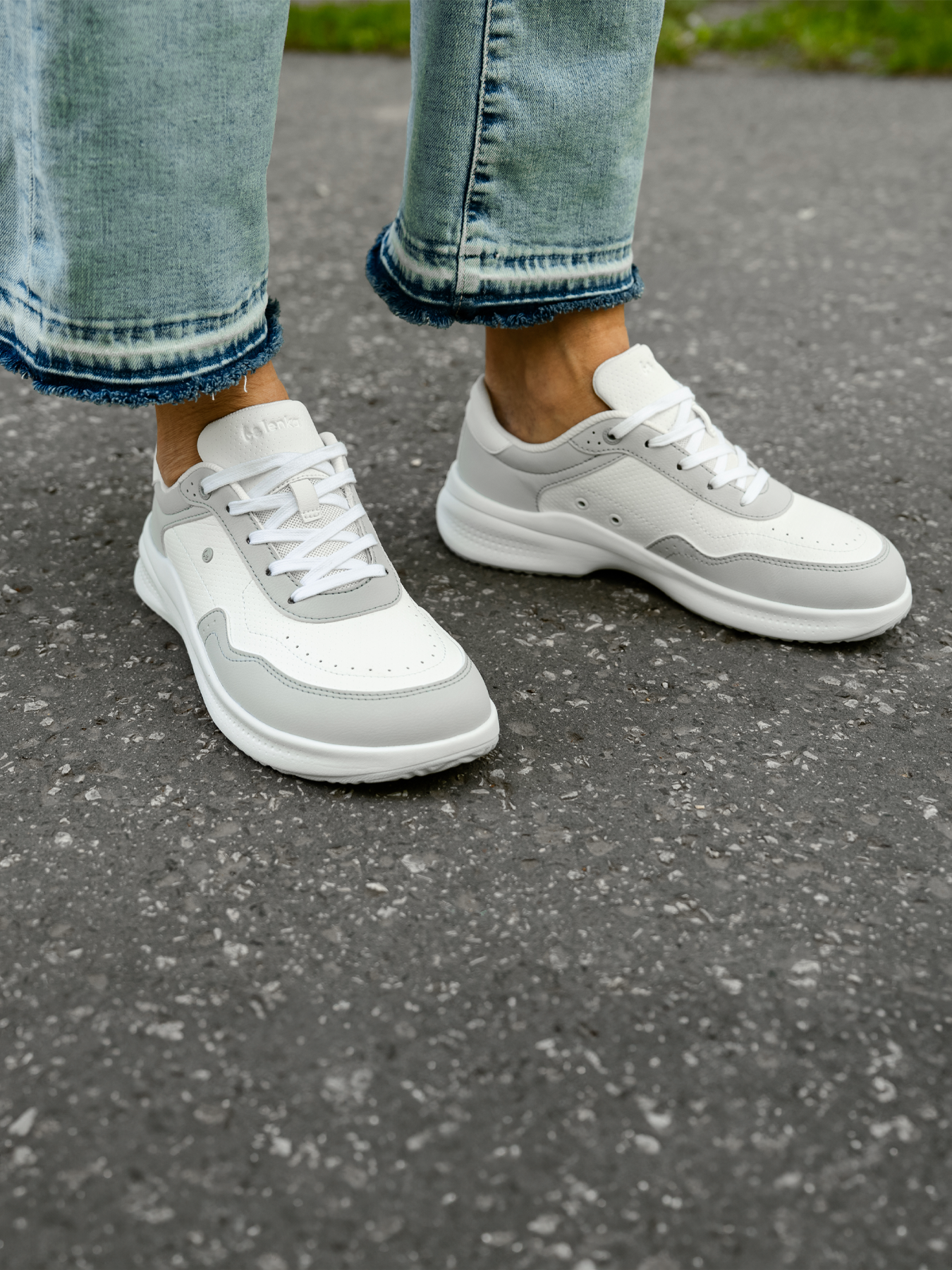 Recovery Shoes Be Lenka Sydney - White & Light Grey
