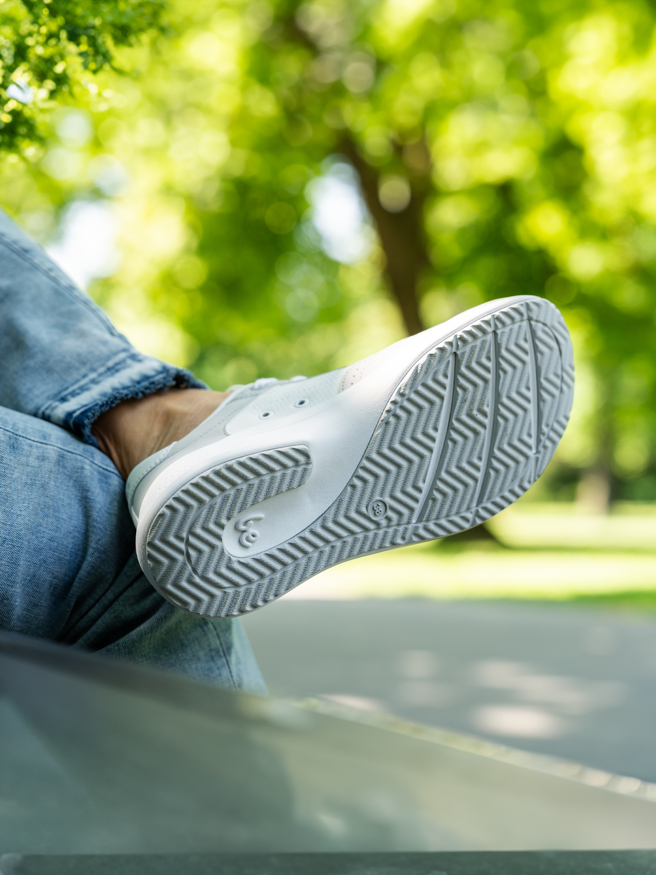 Chaussures de récupération Be Lenka Sydney - Blanc et gris clair