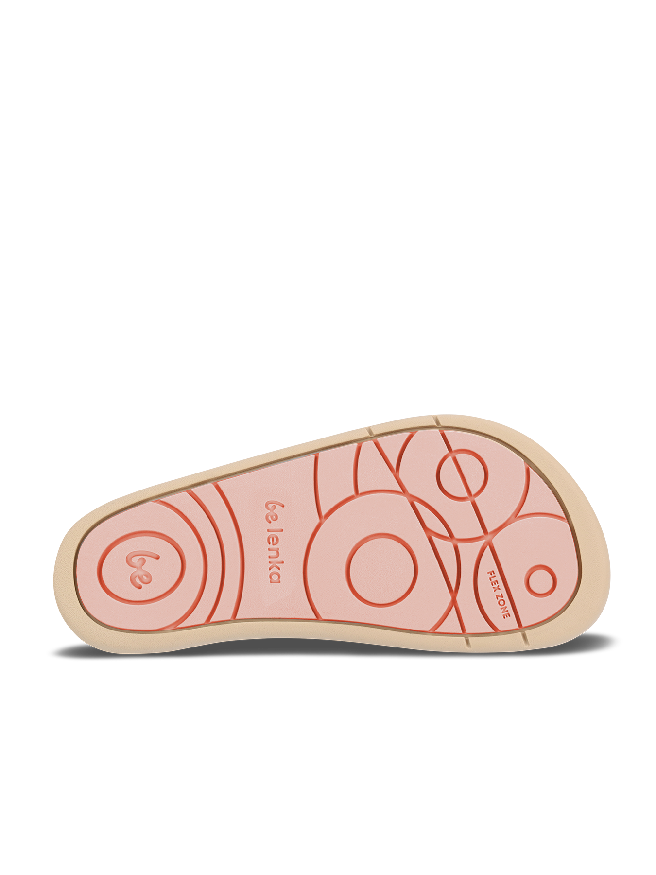 Kids' barefoot sandals Be Lenka Miami Kids - Coral Sparkle