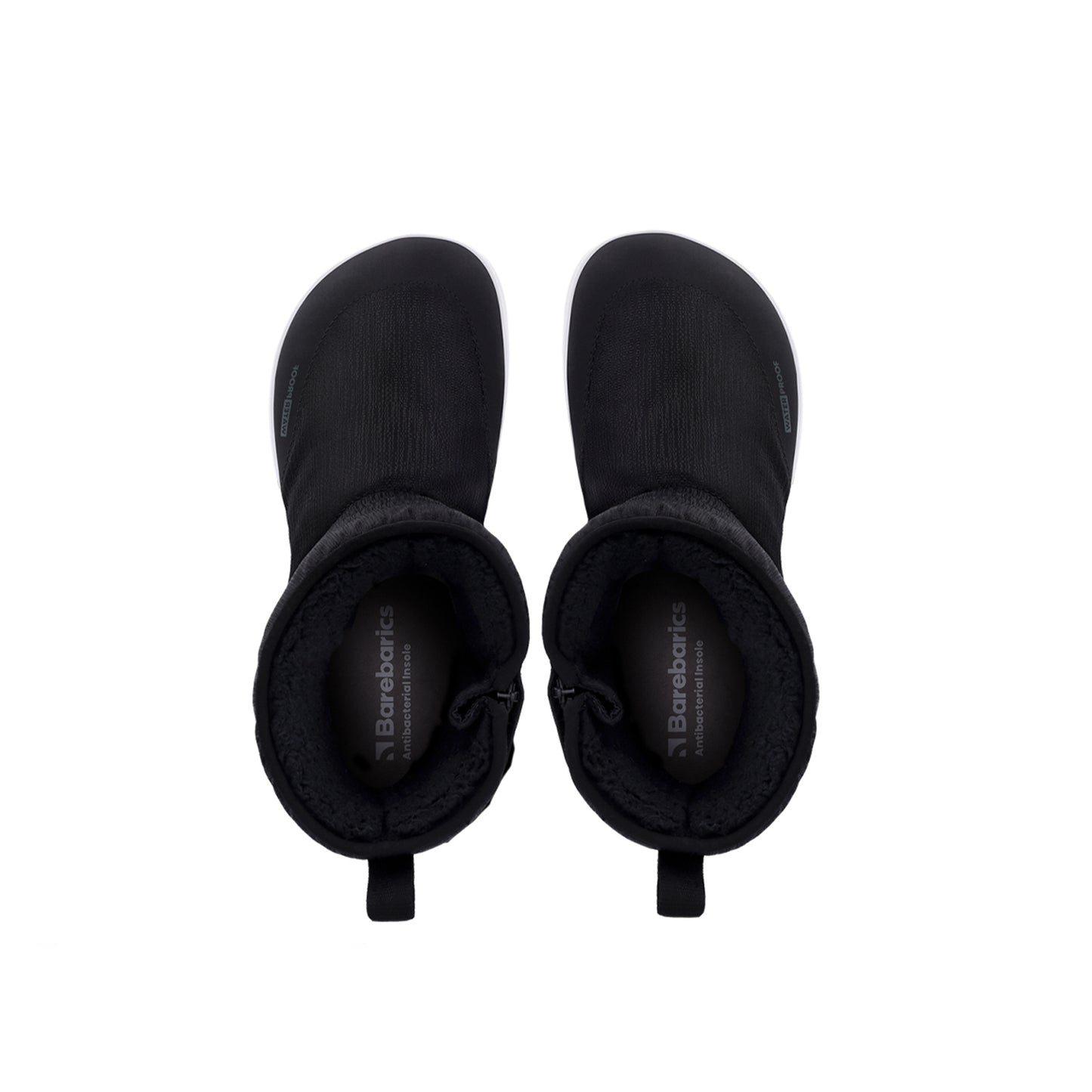 Barefoot Winter Boots Barebarics PolarStride - Black