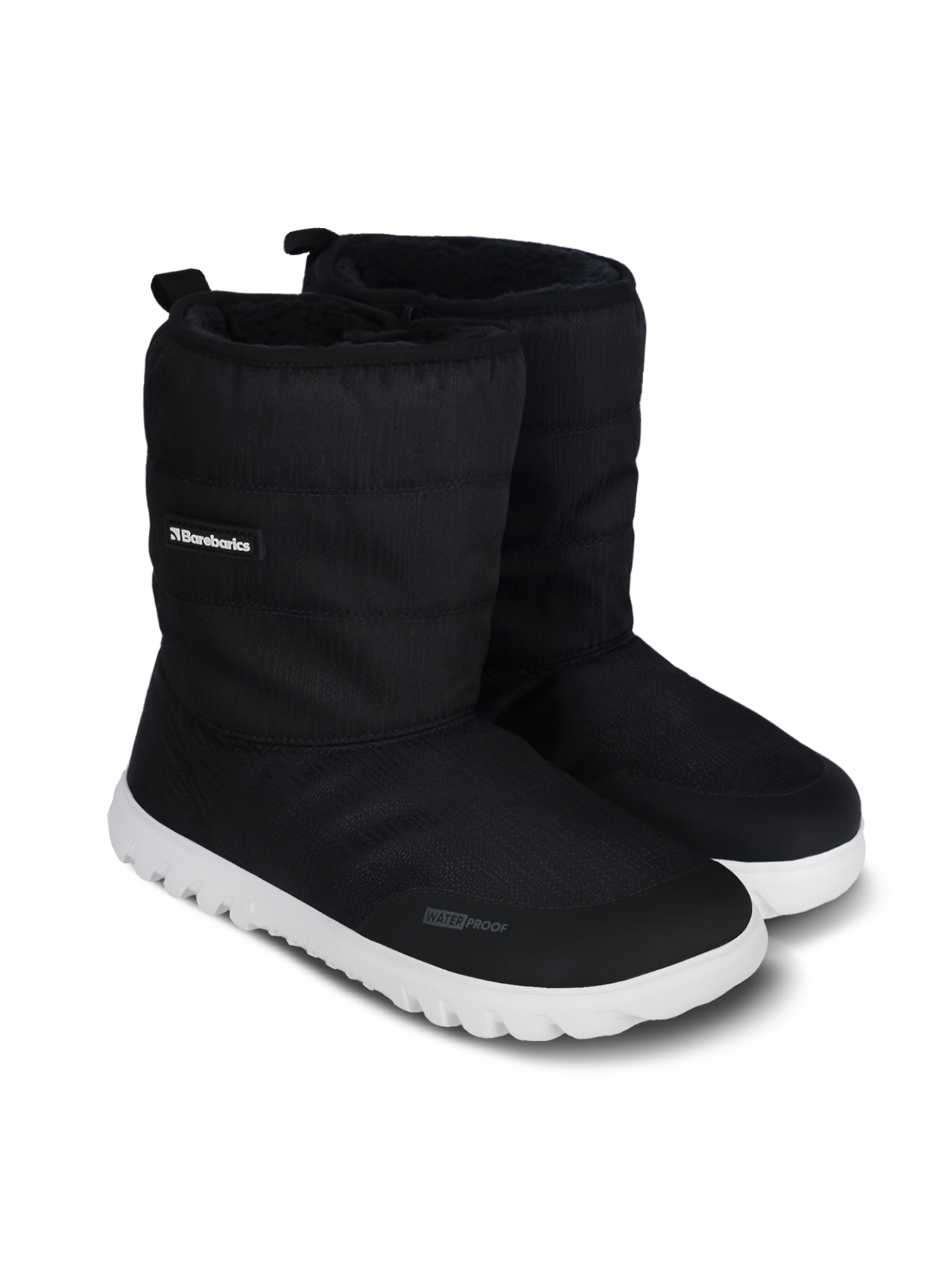 Winter Barefoot Boots Barebarics PolarStride - Black