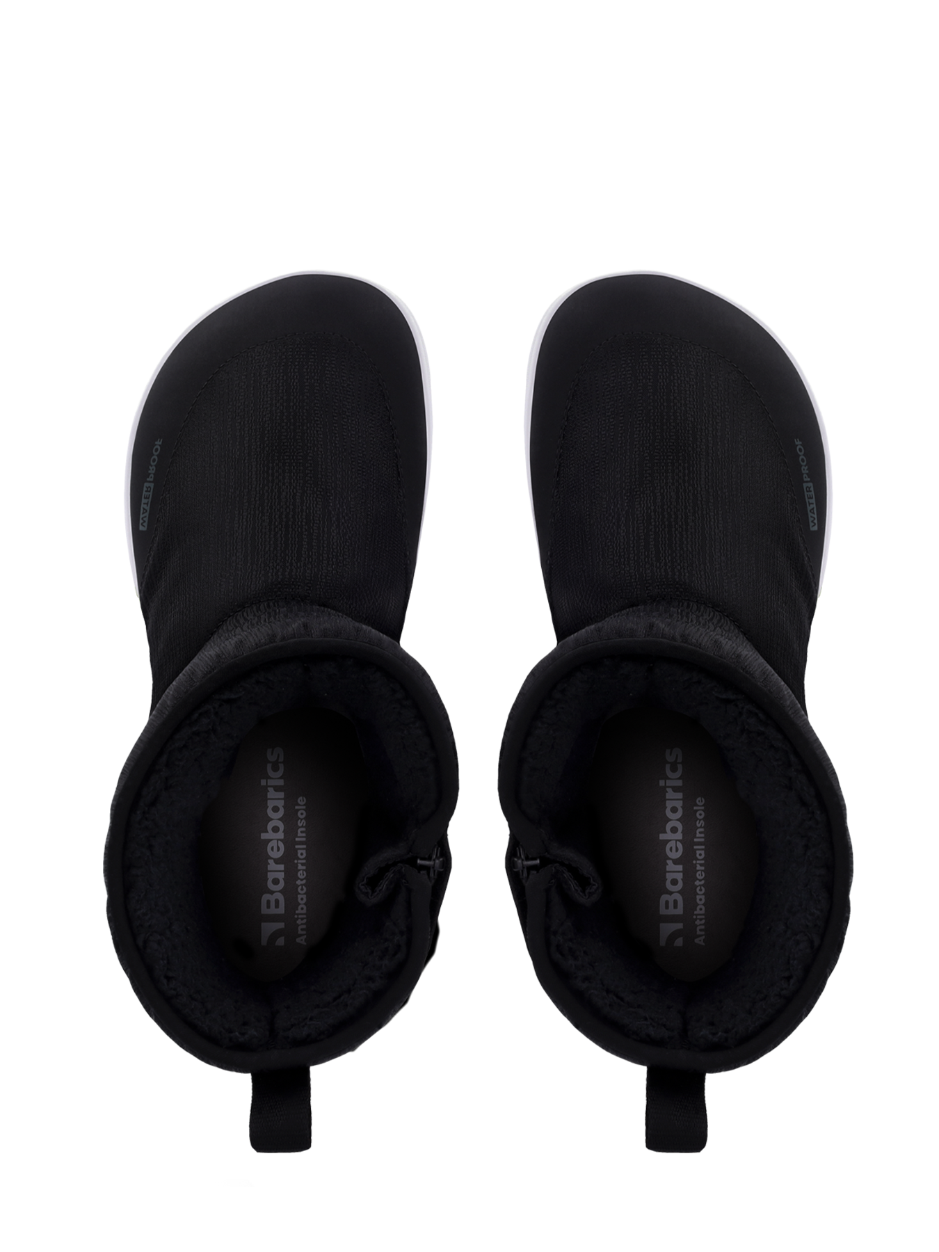 Winter Barefoot Boots Barebarics PolarStride - Black