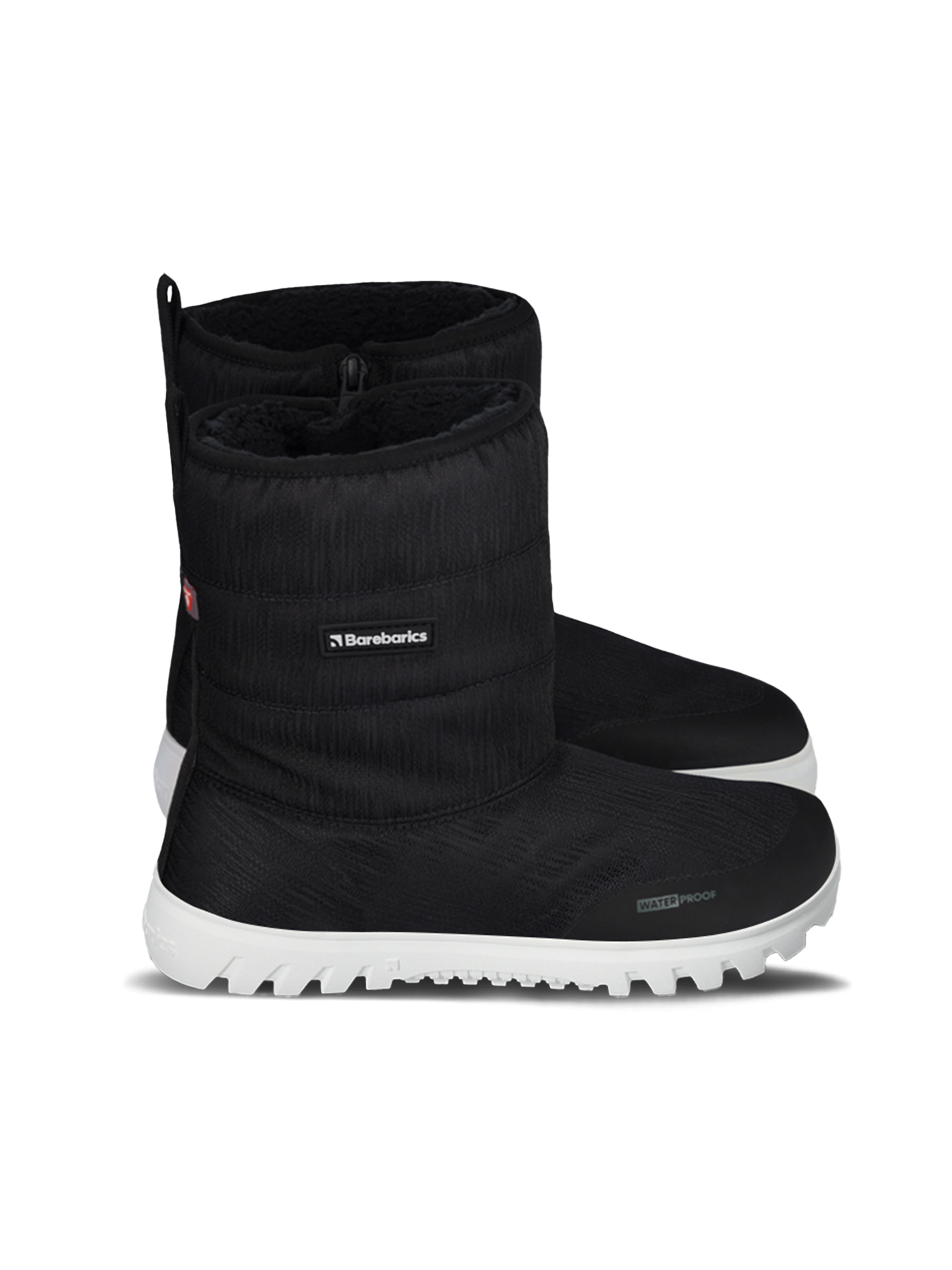 Winter Barefoot Boots Barebarics PolarStride - Black