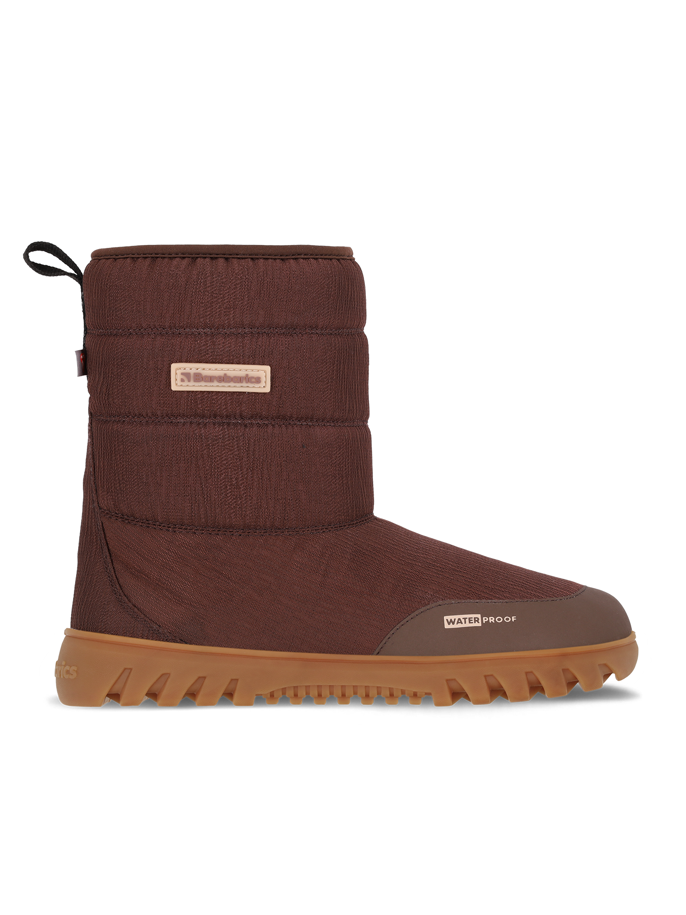 Winter Barefoot Boots Barebarics PolarStride - Copper Brown