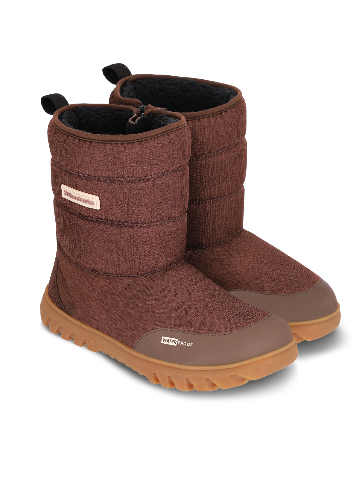 Barefoot Winter Boots Barebarics PolarStride - Copper Brown (Sale)