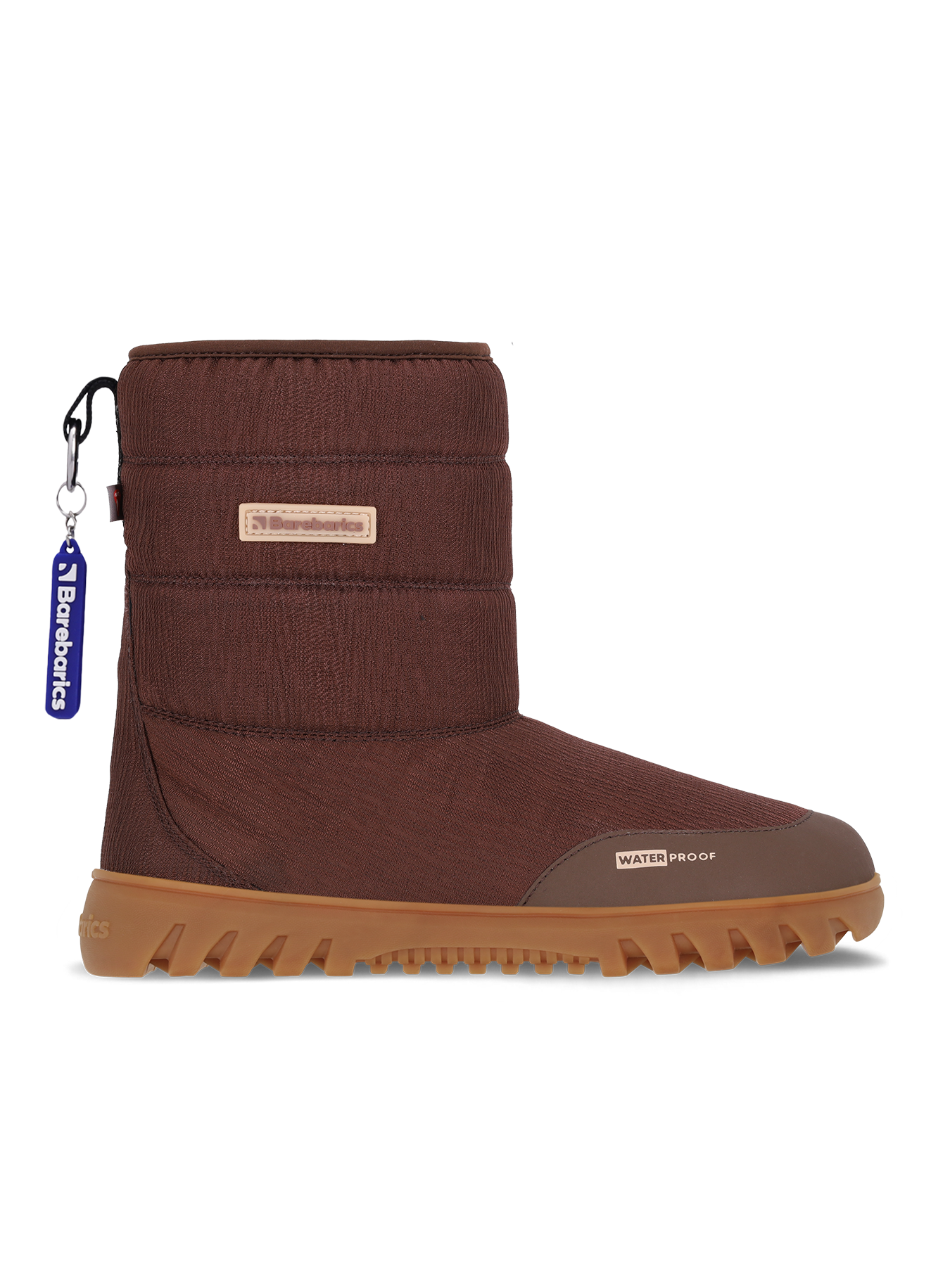 Winter Barefoot Boots Barebarics PolarStride - Copper Brown