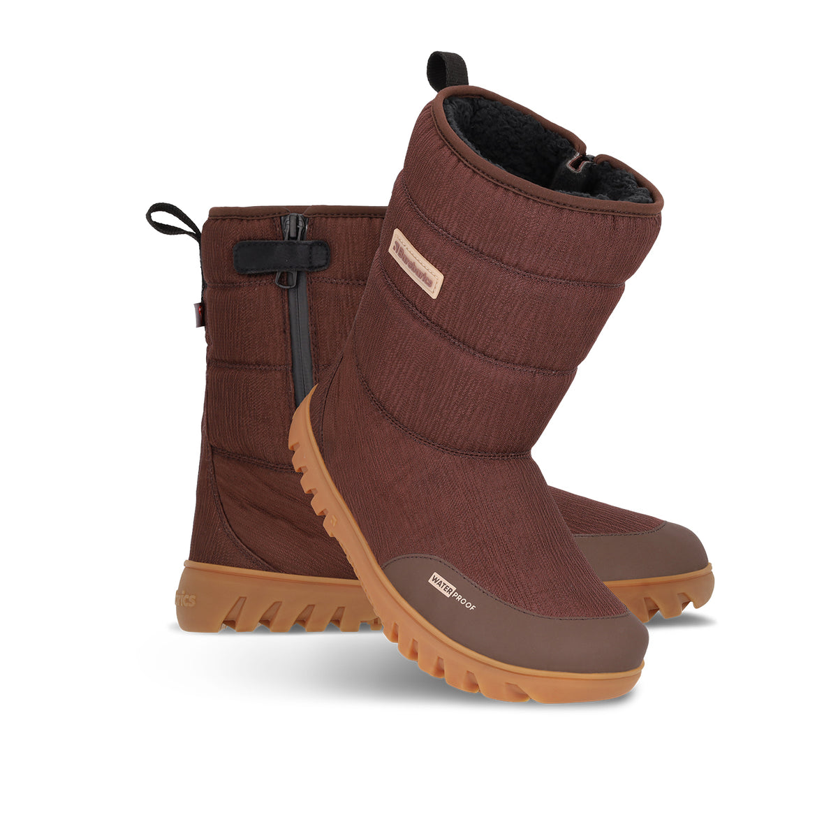 Barefoot Winter Boots Barebarics PolarStride - Copper Brown (Sale)