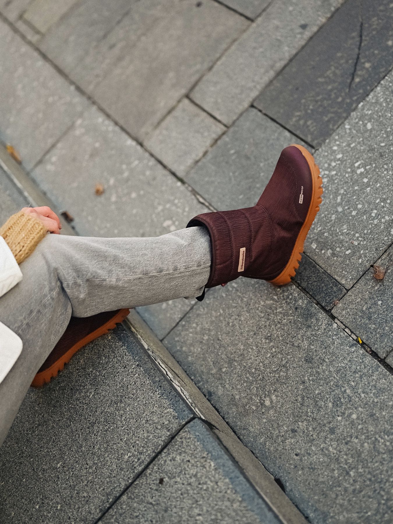 Barefoot Winter Boots Barebarics PolarStride - Copper Brown