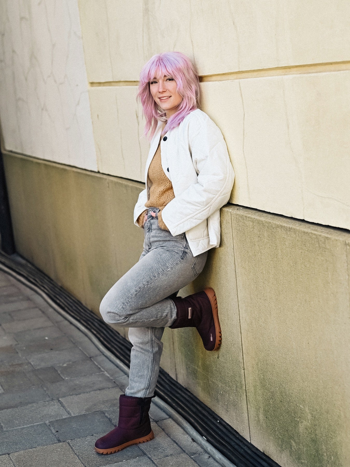 Barefoot Winter Boots Barebarics PolarStride - Copper Brown