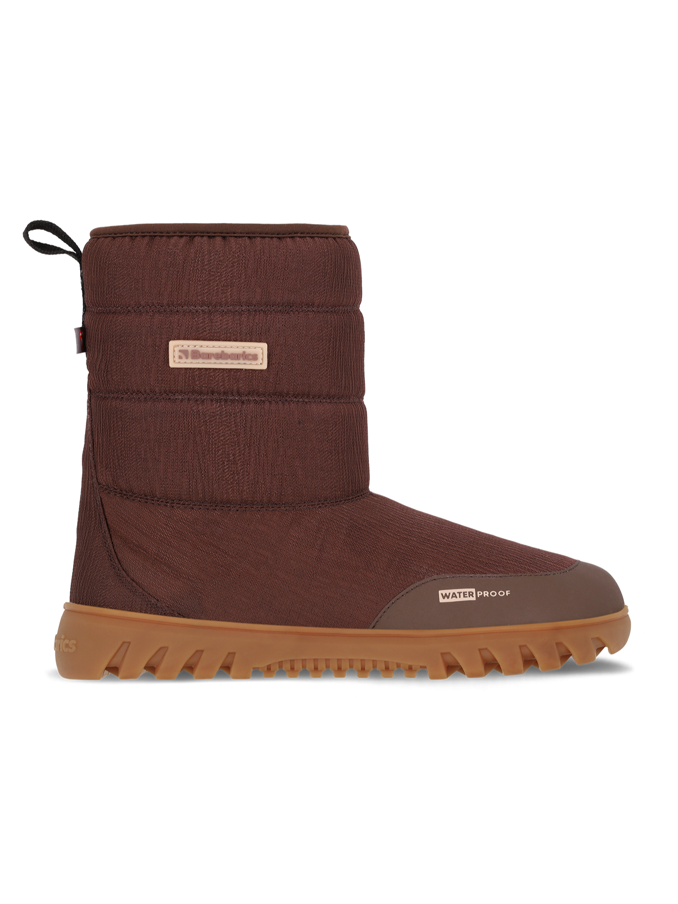 Barefoot Winter Boots Barebarics PolarStride - Copper Brown