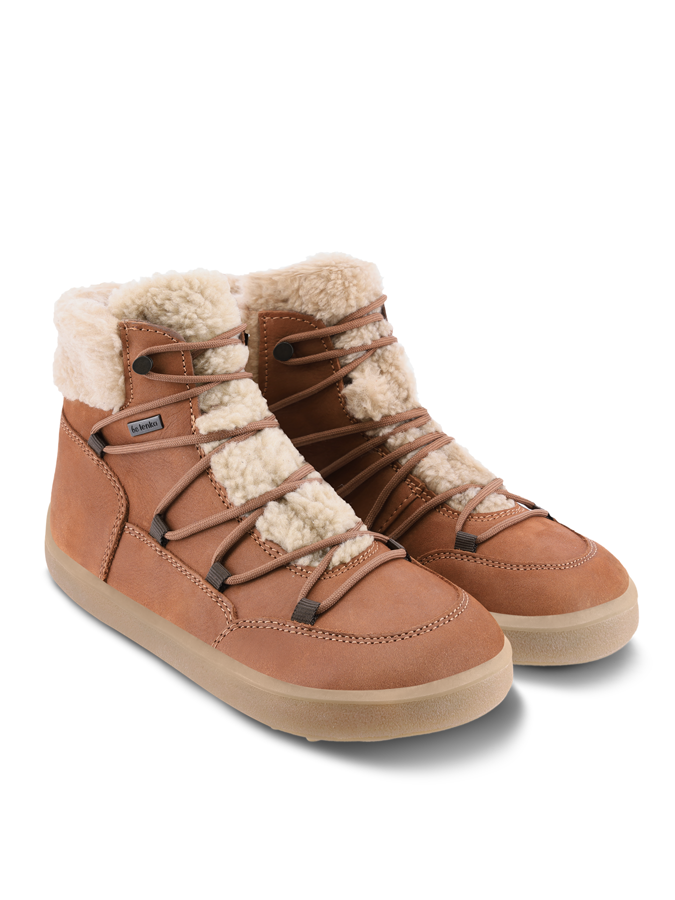 Winter Barefoot Boots Be Lenka Bliss - Brown