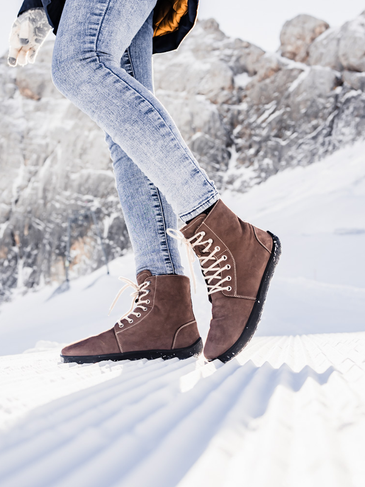 Winter Barefoot Boots Be Lenka Winter 3.0 - Chocolate (Sale)