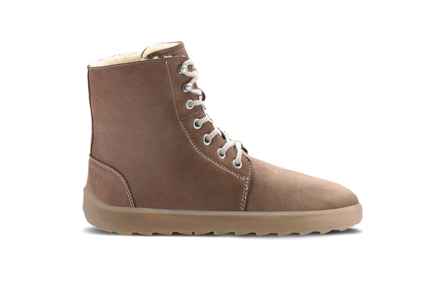 Bottes d'hiver pieds nus Be Lenka Winter 3.0 - Marron noyer